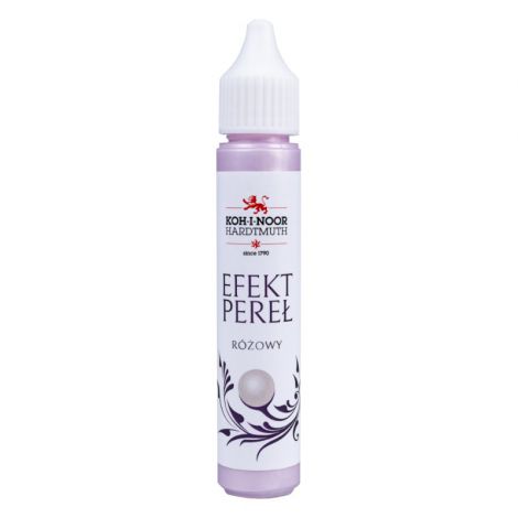 Perły w płynie Koh-i-Noor 30ml, Różowe